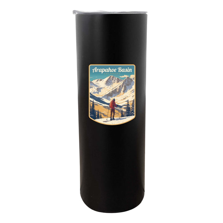 Arapahoe Basin Design A Souvenir 20 oz Insulated Stainless Steel Skinny Tumbler Image 5