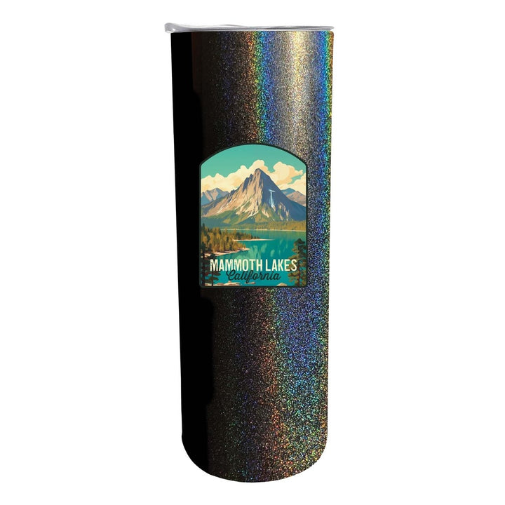 Mammoth Lakes California Design A Souvenir 20 oz Insulated Stainless Steel Skinny Tumbler Image 1