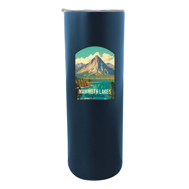 Mammoth Lakes California Design A Souvenir 20 oz Insulated Stainless Steel Skinny Tumbler Image 4