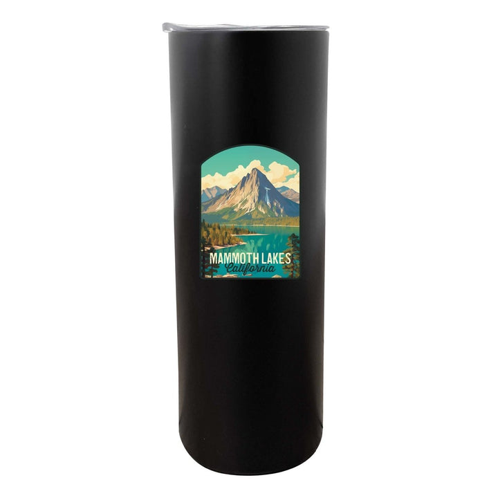 Mammoth Lakes California Design A Souvenir 20 oz Insulated Stainless Steel Skinny Tumbler Image 6