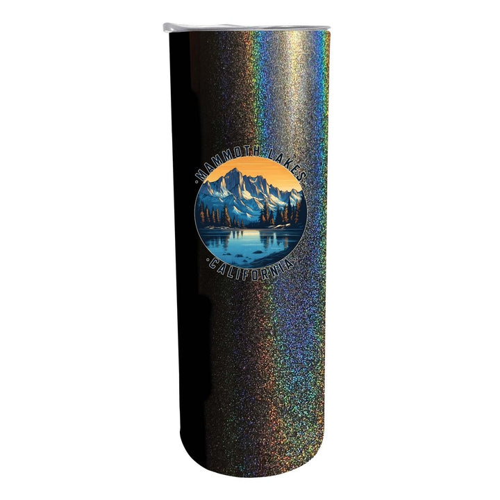 Mammoth Lakes California Design B Souvenir 20 oz Insulated Stainless Steel Skinny Tumbler Image 1