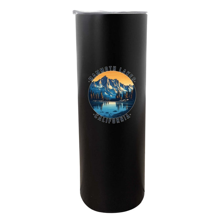 Mammoth Lakes California Design B Souvenir 20 oz Insulated Stainless Steel Skinny Tumbler Image 3