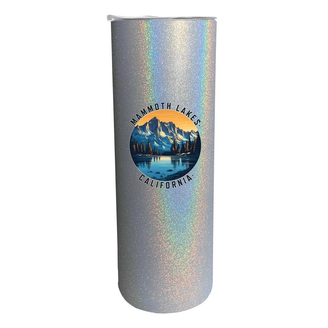 Mammoth Lakes California Design B Souvenir 20 oz Insulated Stainless Steel Skinny Tumbler Image 1