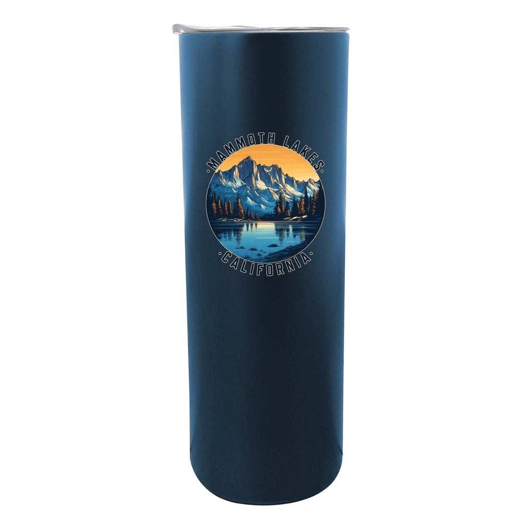 Mammoth Lakes California Design B Souvenir 20 oz Insulated Stainless Steel Skinny Tumbler Image 5