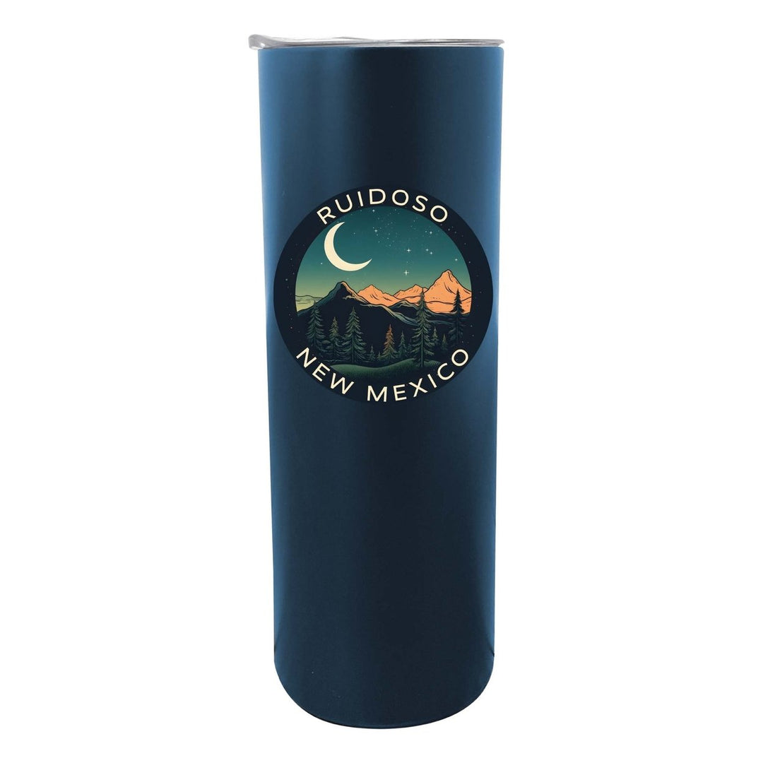 Ruidoso Mexico Design A Souvenir 20 oz Insulated Stainless Steel Skinny Tumbler Image 1