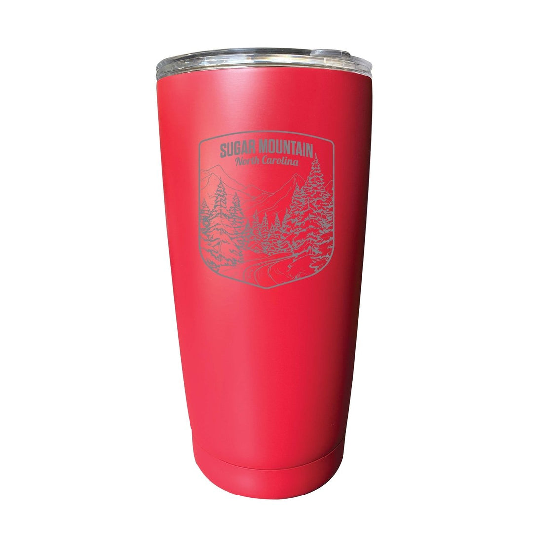 Sugar Mountain North Carolina Souvenir 16 oz Engraved Stainless Steel Insulated Tumbler Image 4