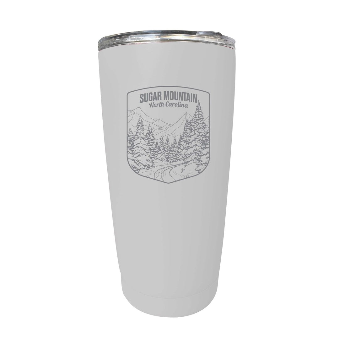 Sugar Mountain North Carolina Souvenir 16 oz Engraved Stainless Steel Insulated Tumbler Image 5