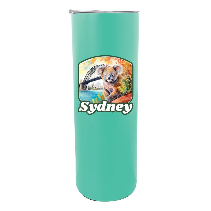 Sydney Australia Design C Souvenir 20 oz Insulated Stainless Steel Skinny Tumbler Image 1