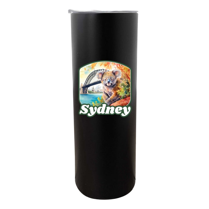 Sydney Australia Design C Souvenir 20 oz Insulated Stainless Steel Skinny Tumbler Image 6