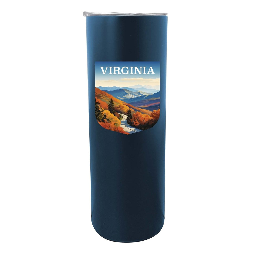 Virginia Design A Souvenir 20 oz Insulated Stainless Steel Skinny Tumbler Image 3