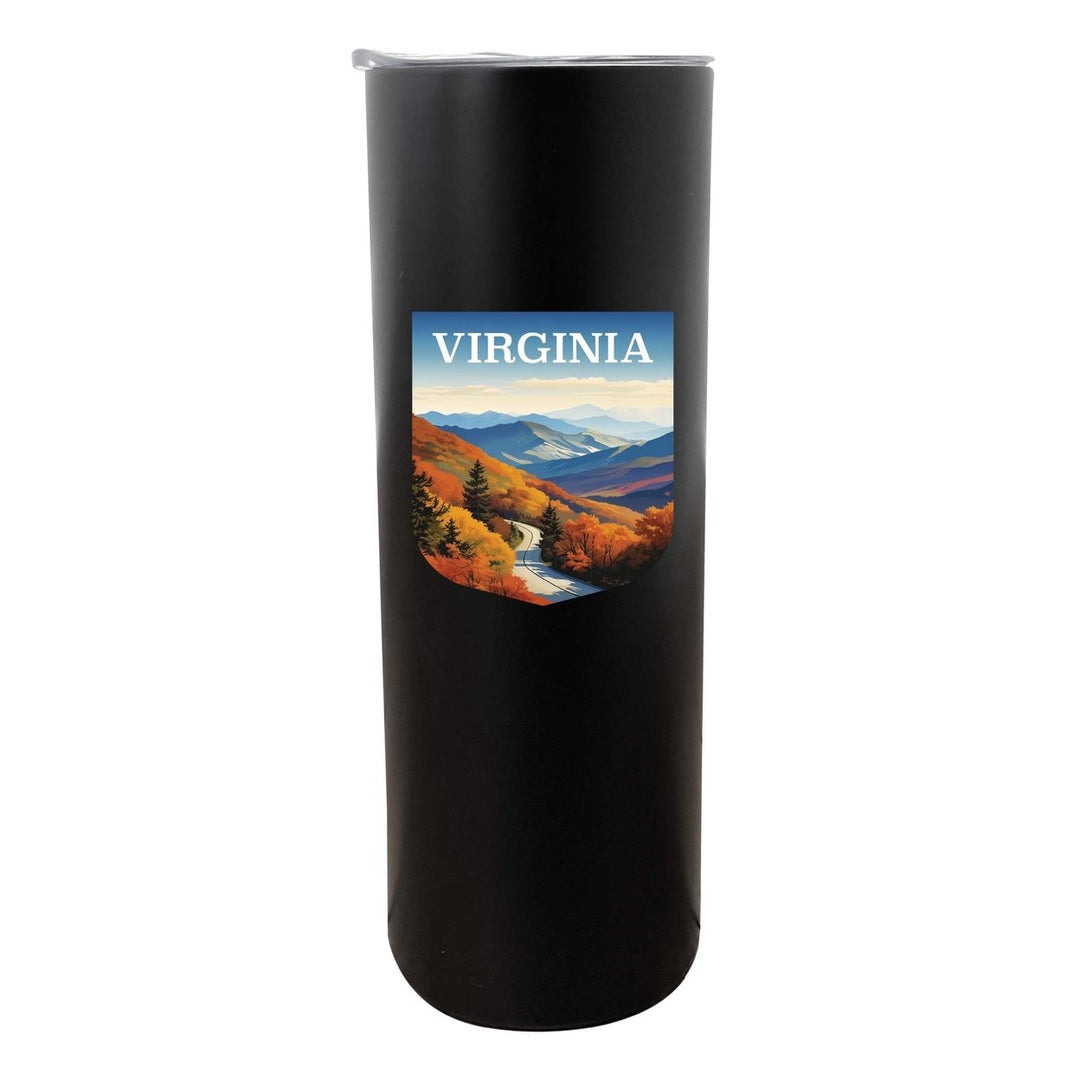 Virginia Design A Souvenir 20 oz Insulated Stainless Steel Skinny Tumbler Image 5