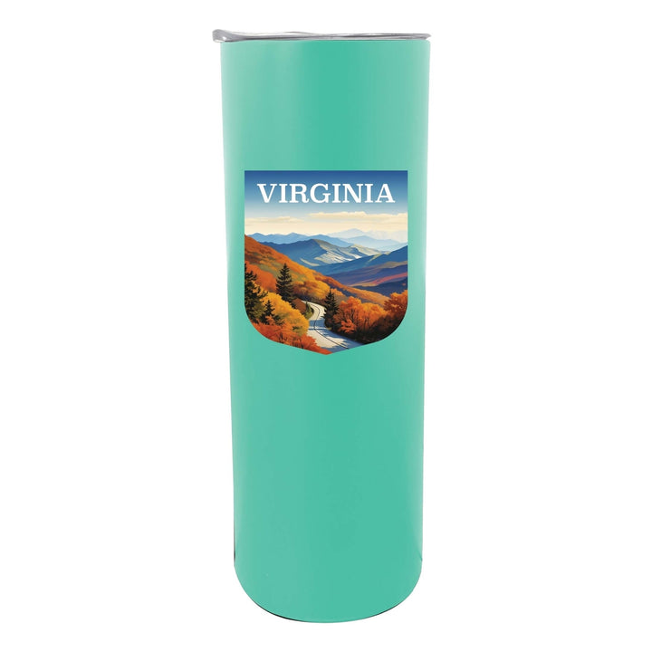 Virginia Design A Souvenir 20 oz Insulated Stainless Steel Skinny Tumbler Image 6