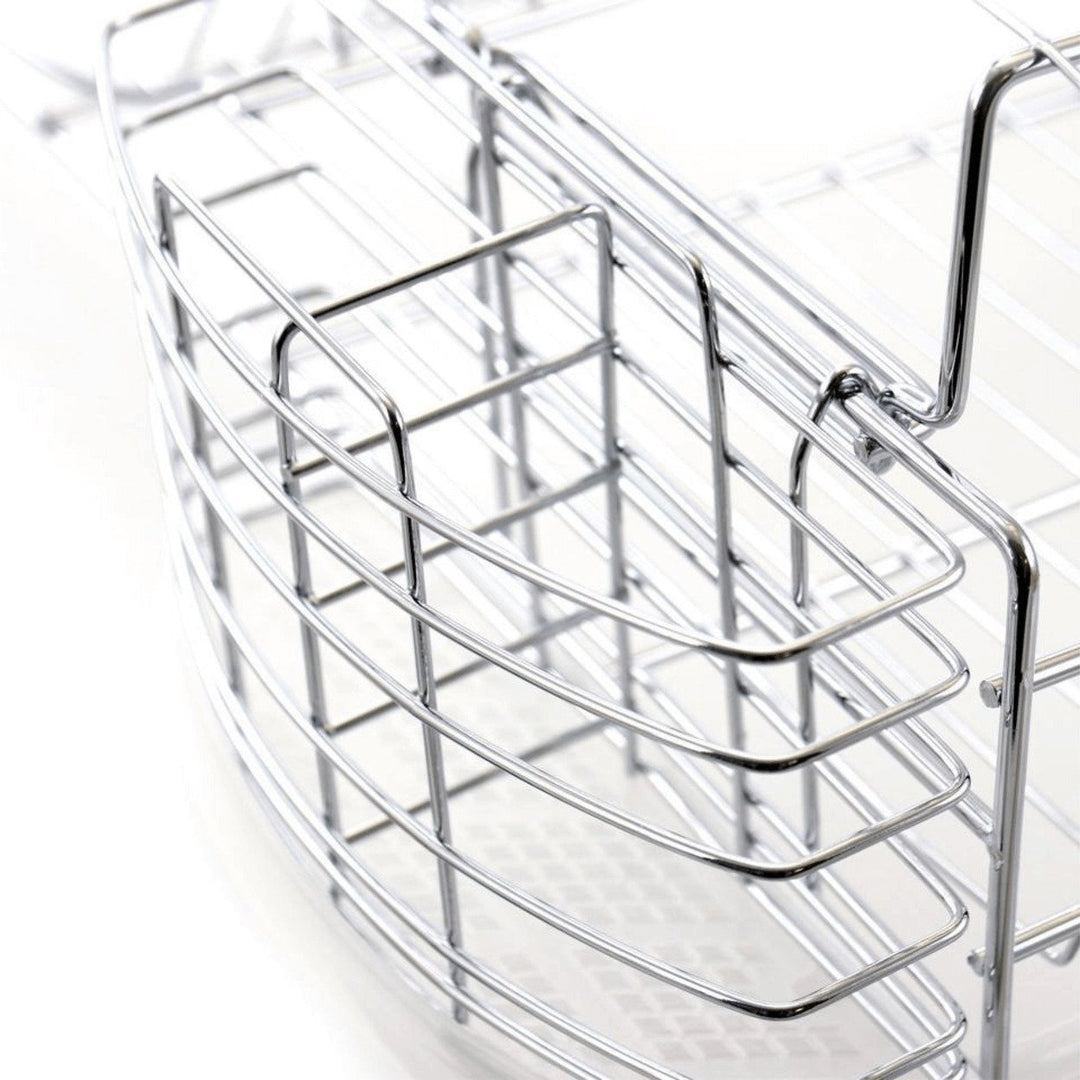 Better Chef Dish Rack 22 Inch 2 Tier Chrome Stainless Steel Countertop DR-2202 Image 4