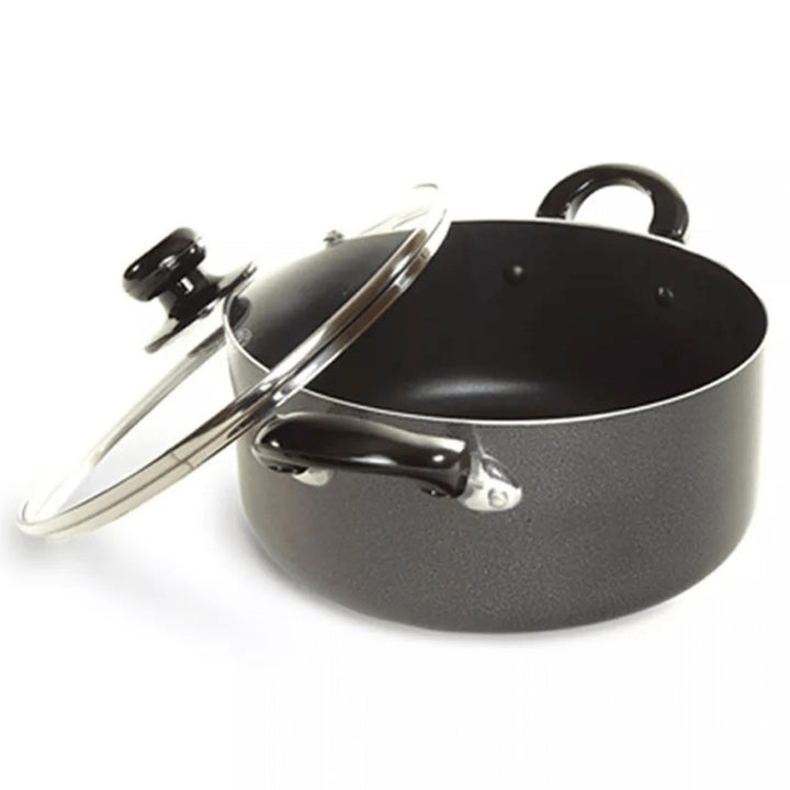 Better Chef 6Qt Aluminum Dutch Oven Non-Stick with Glass Lid Model D601S Image 1