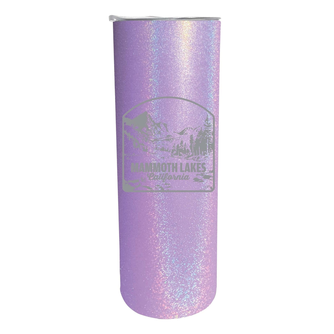 Mammoth Lakes California Souvenir 20 oz Engraved Insulated Stainless Steel Skinny Tumbler Image 5