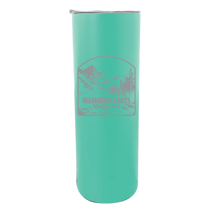 Mammoth Lakes California Souvenir 20 oz Engraved Insulated Stainless Steel Skinny Tumbler Image 6