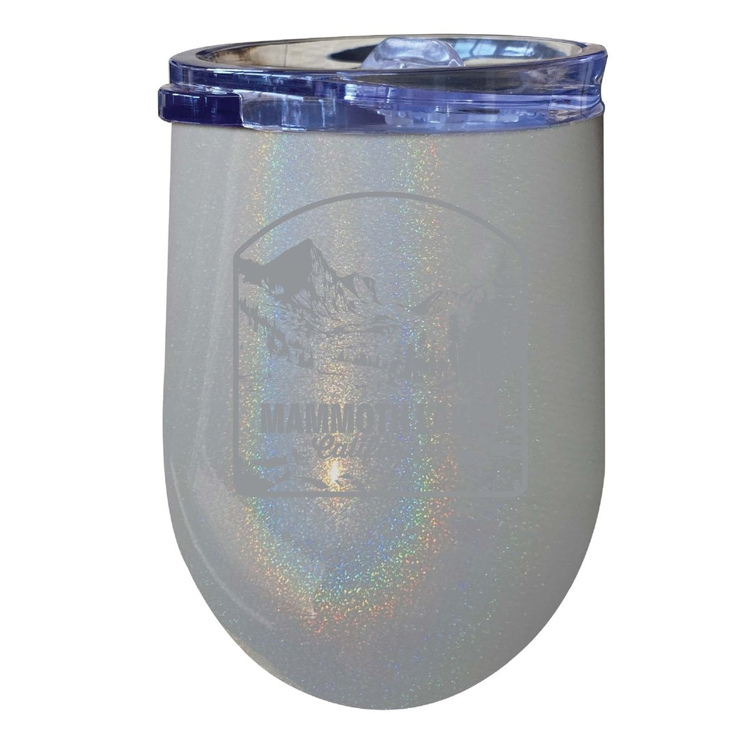 Mammoth Lakes California Souvenir 12 oz Engraved Insulated Wine Stainless Steel Tumbler Image 7