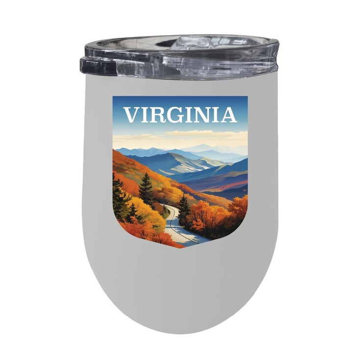 Virginia Design A Souvenir 12 oz Insulated Wine Stainless Steel Tumbler Image 3