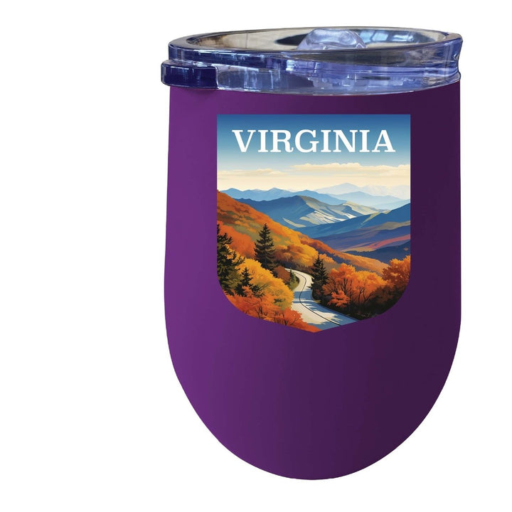 Virginia Design A Souvenir 12 oz Insulated Wine Stainless Steel Tumbler Image 6