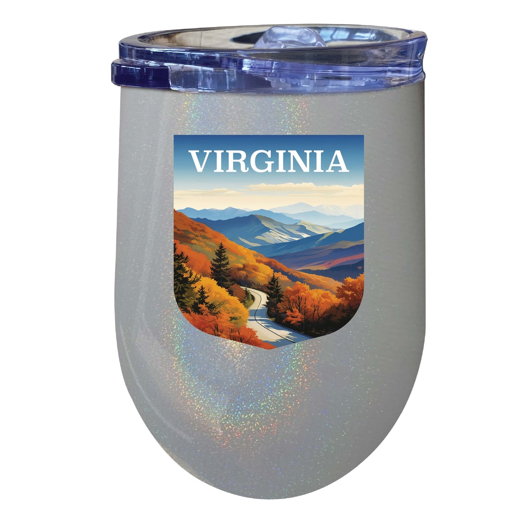 Virginia Design A Souvenir 12 oz Insulated Wine Stainless Steel Tumbler Image 7