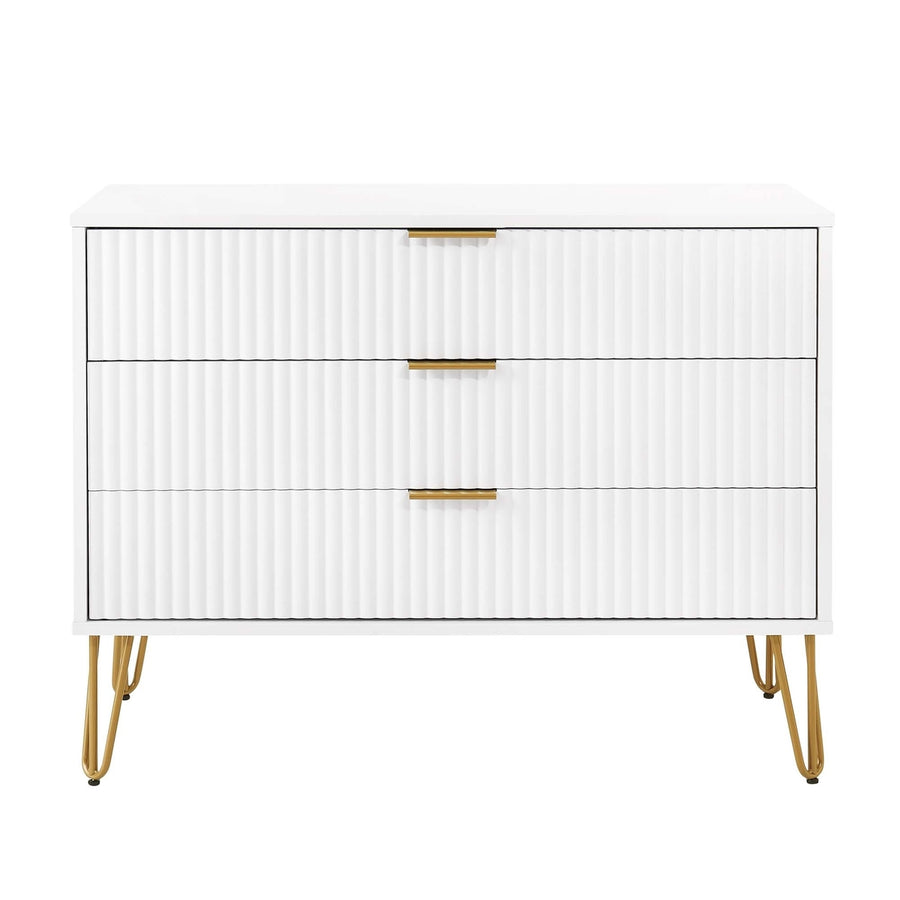 DUMBO Modern Dresser with 3-Drawers Image 1