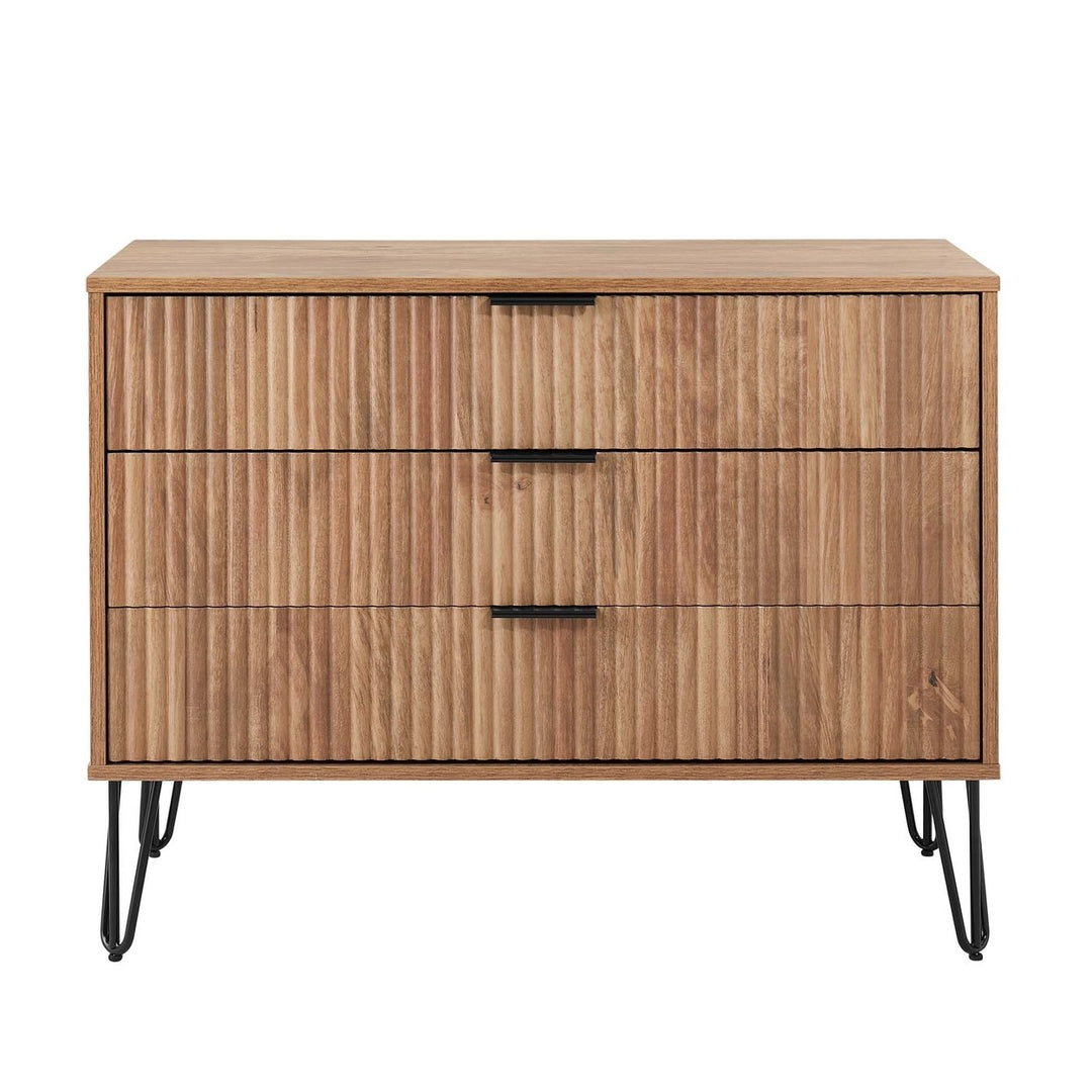DUMBO Modern Dresser with 3-Drawers Image 4