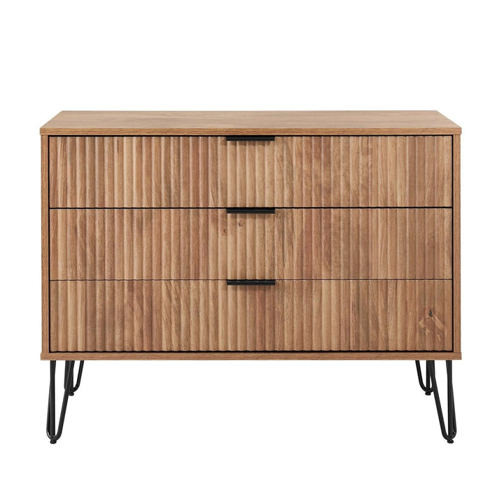 DUMBO Modern Dresser with 3-Drawers Image 1