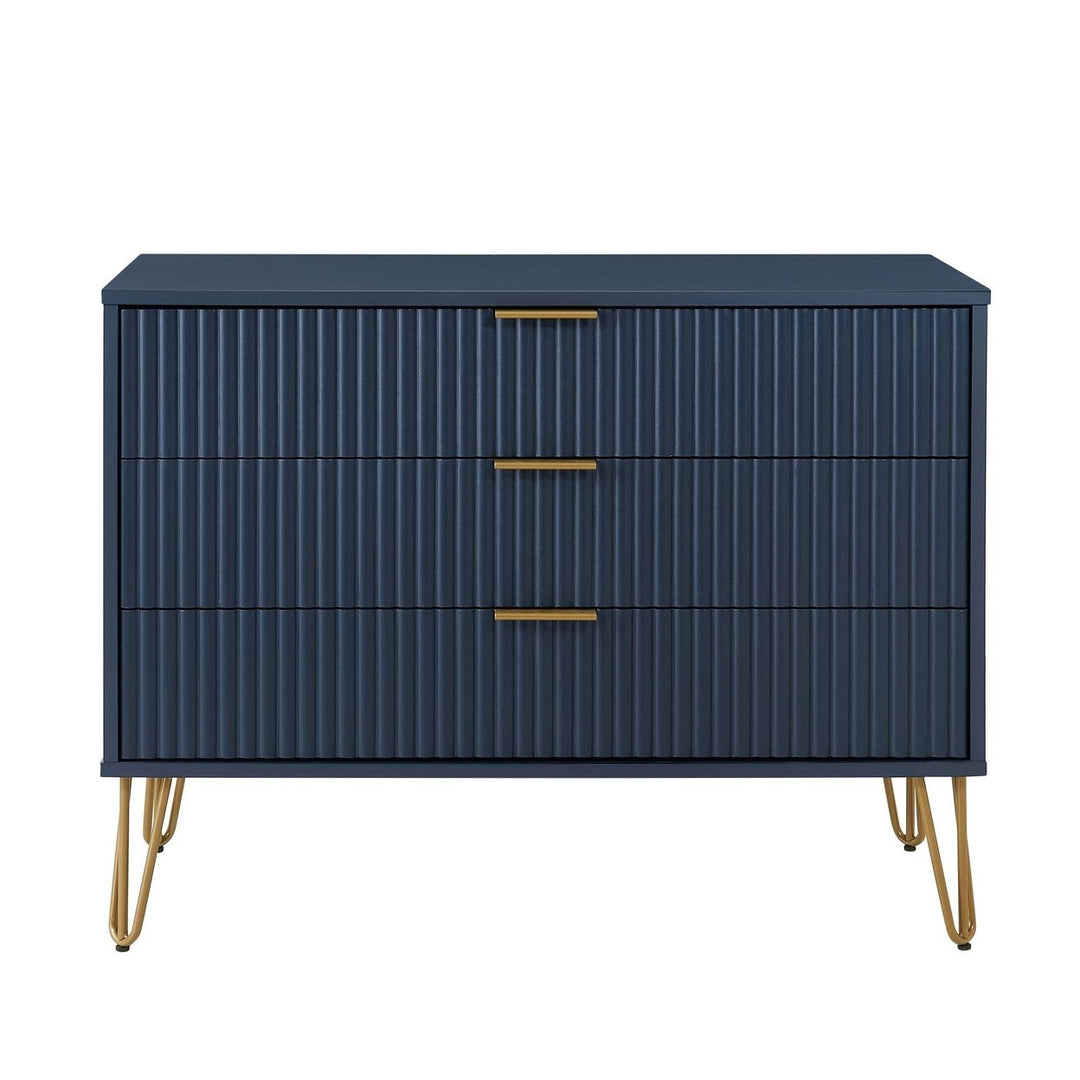 DUMBO Modern Dresser with 3-Drawers Image 6