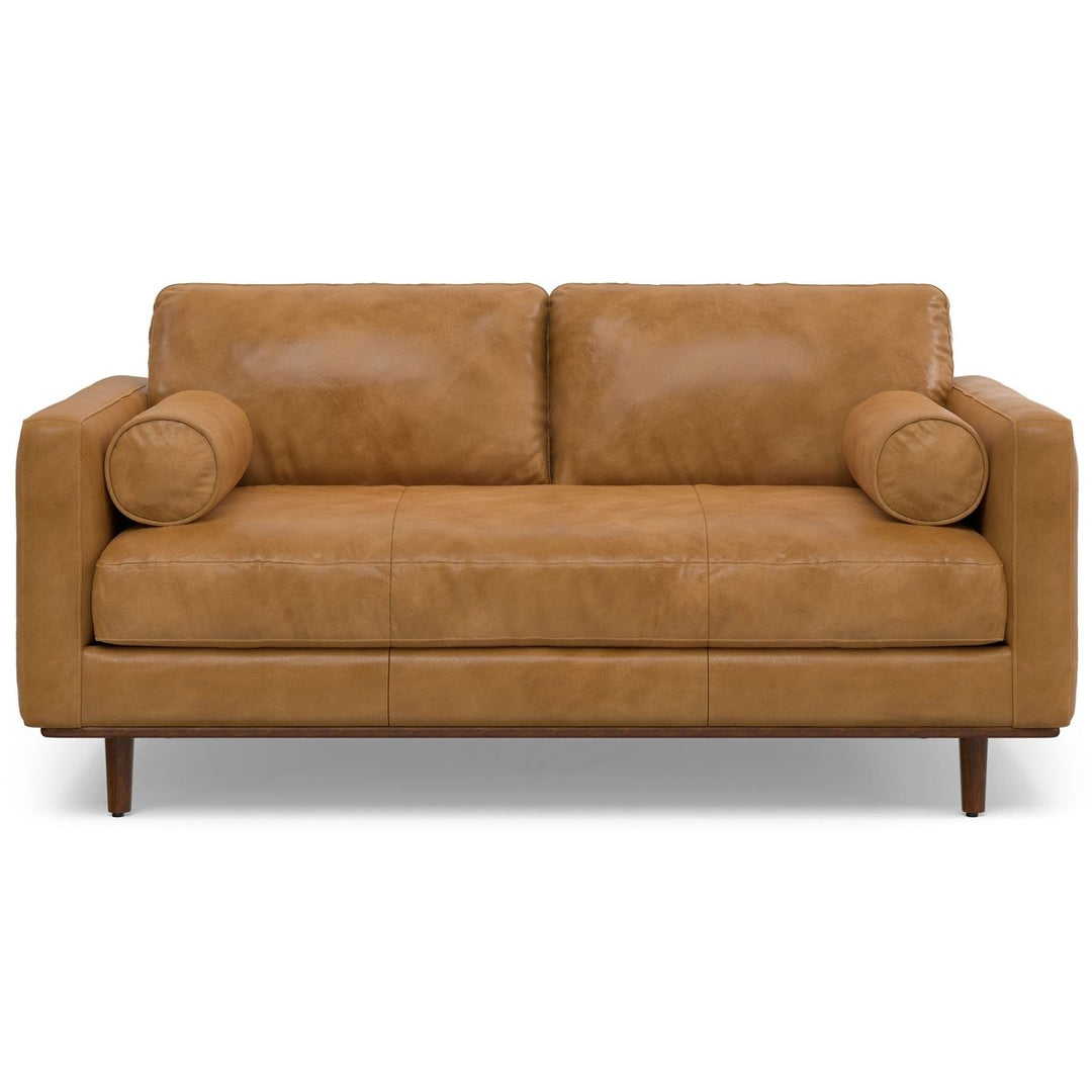 Morrison 72-inch Sofa in Genuine Leather Image 2