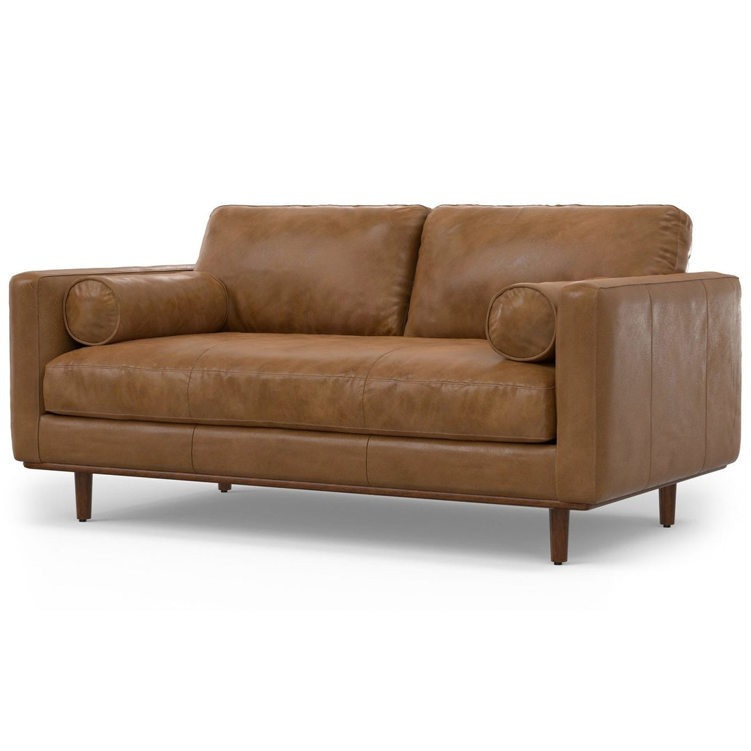 Morrison 72-inch Sofa in Genuine Leather Image 6