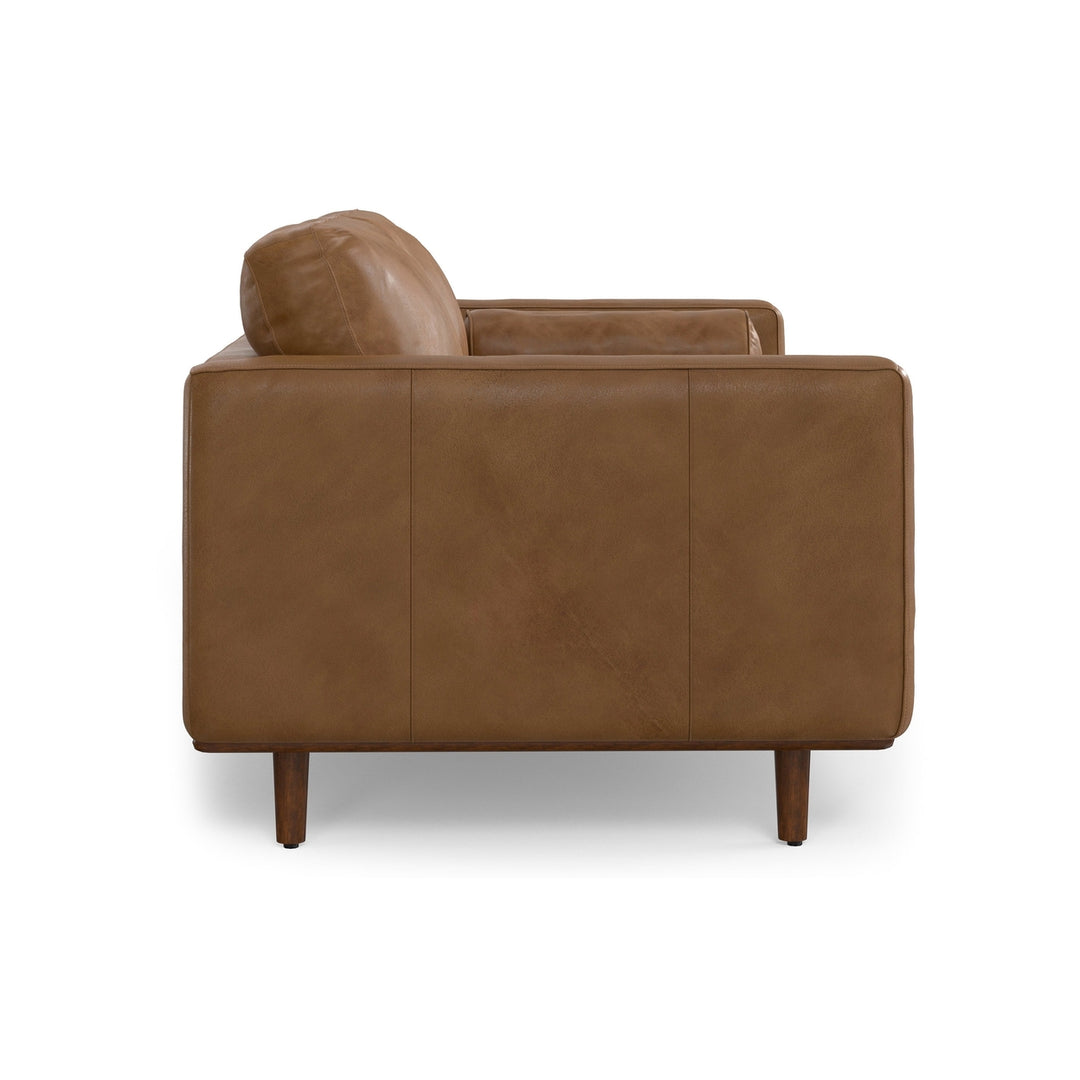 Morrison 72-inch Sofa in Genuine Leather Image 11