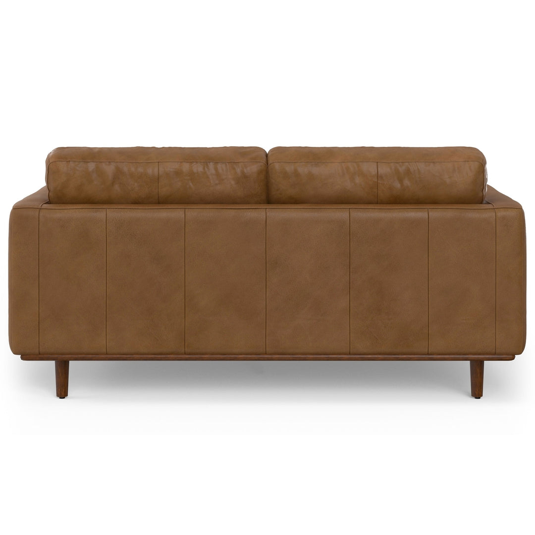 Morrison 72-inch Sofa in Genuine Leather Image 12