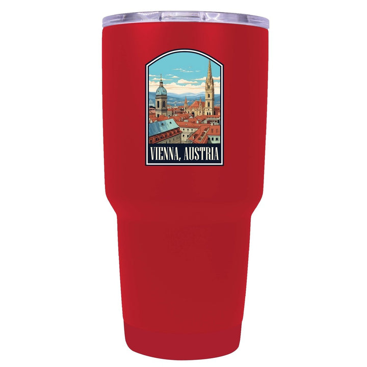 Vienna Austria Design B Souvenir 24 oz Insulated Stainless Steel Tumbler Image 9