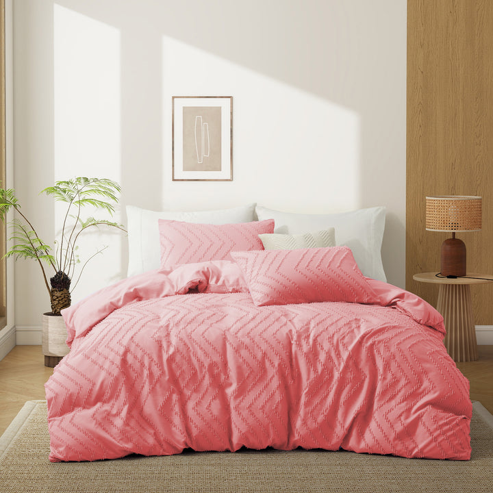 Ultra Soft Tufted Duvet Cover - 2 or 3 Pieces Image 9