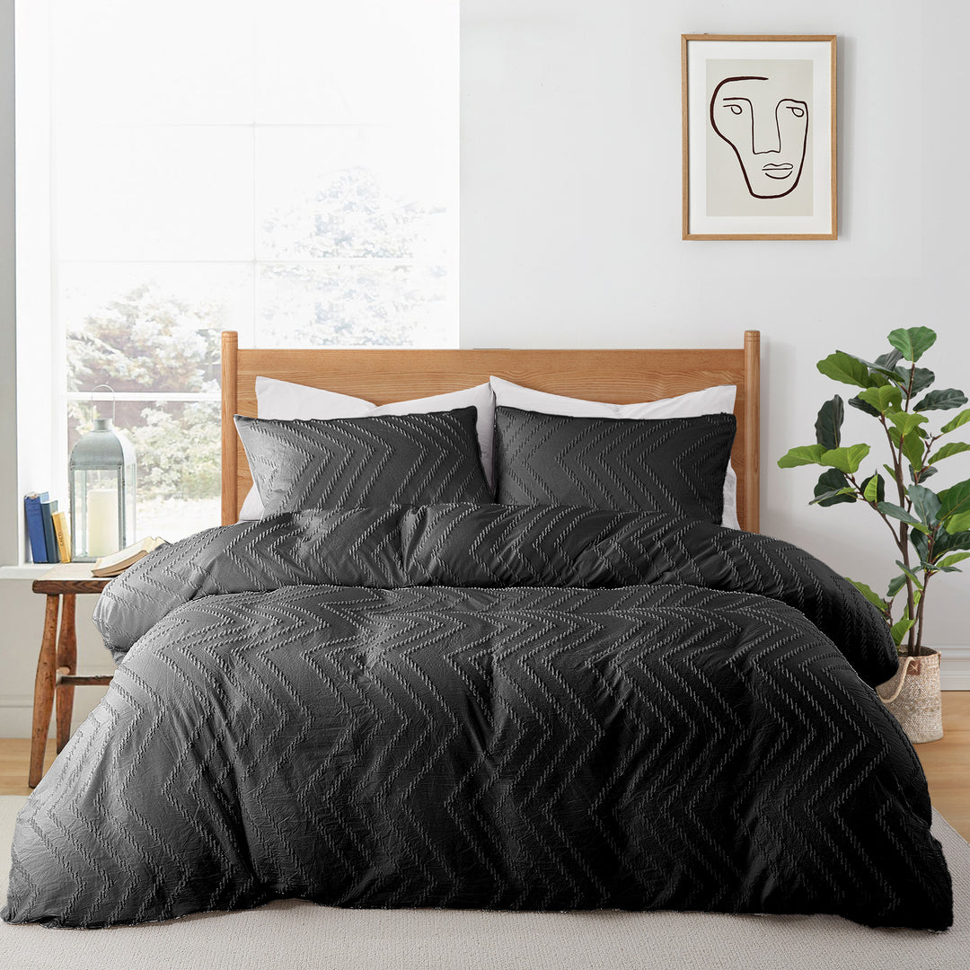 Peace Nest Ultra Soft Tufted Duvet Cover - 2 or 3 Pieces Image 12