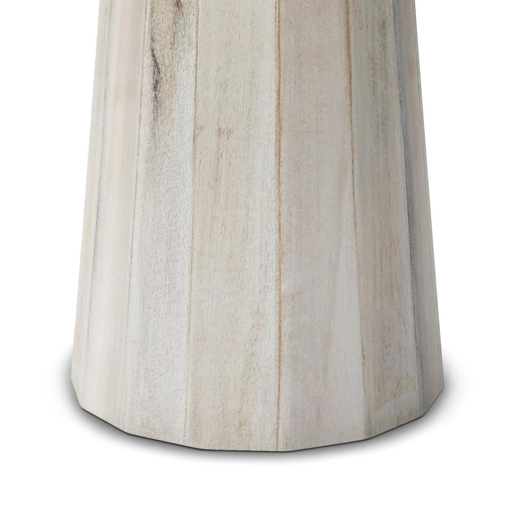 Dayton Wooden Accent Table in Mango Image 8
