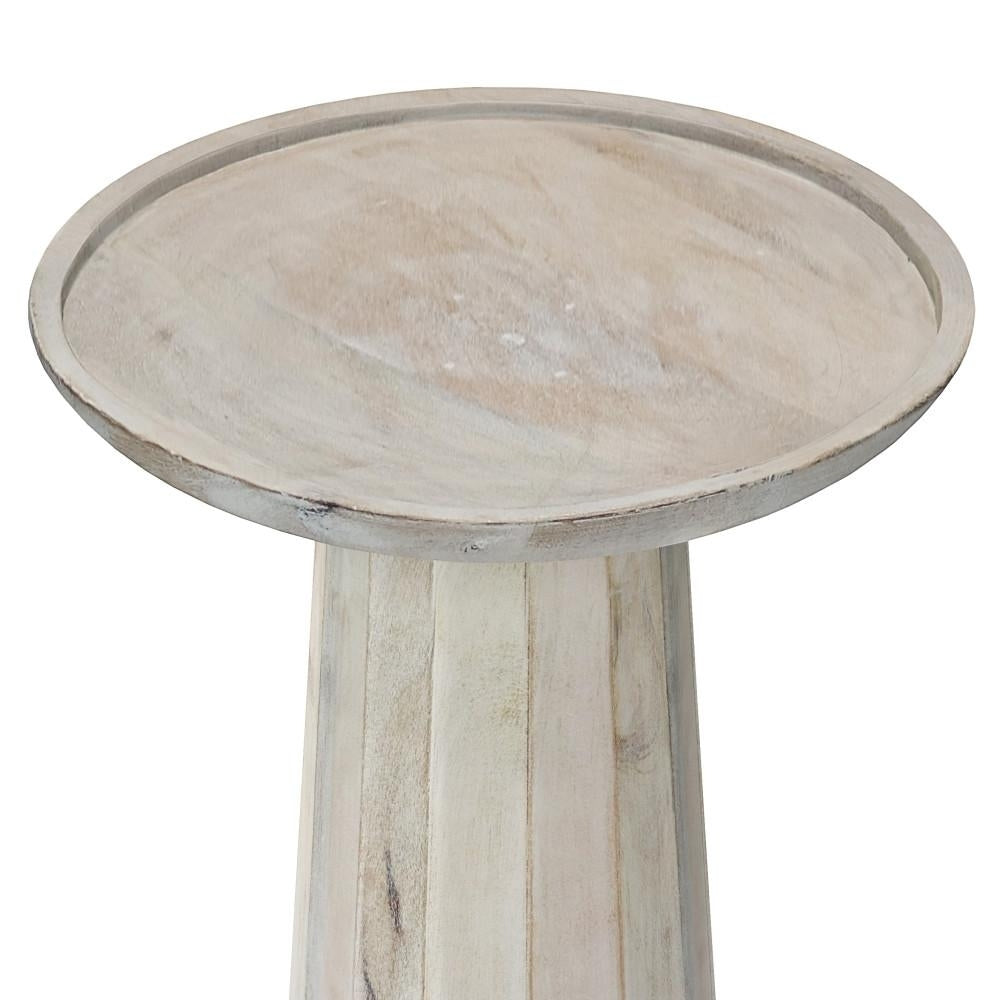 Dayton Wooden Accent Table in Mango Image 10