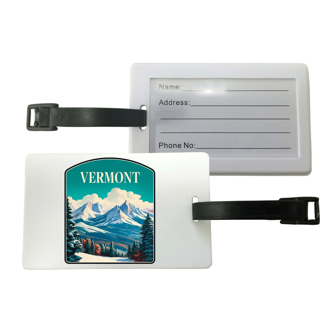 Vermont Design A Souvenir Luggage Tag Image 1