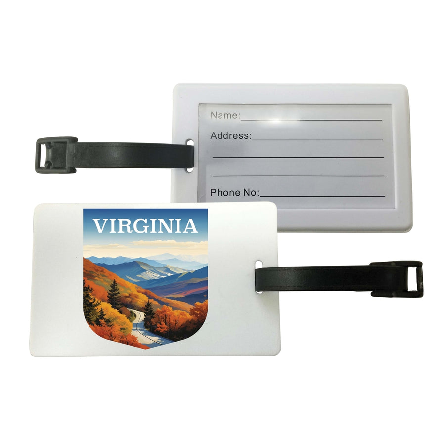 Virginia Design A Souvenir Luggage Tag Image 1