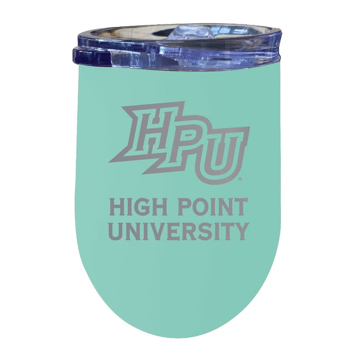 High Point University 12 oz Engraved Insulated Wine Stainless Steel Tumbler Officially Licensed Collegiate Product Image 4