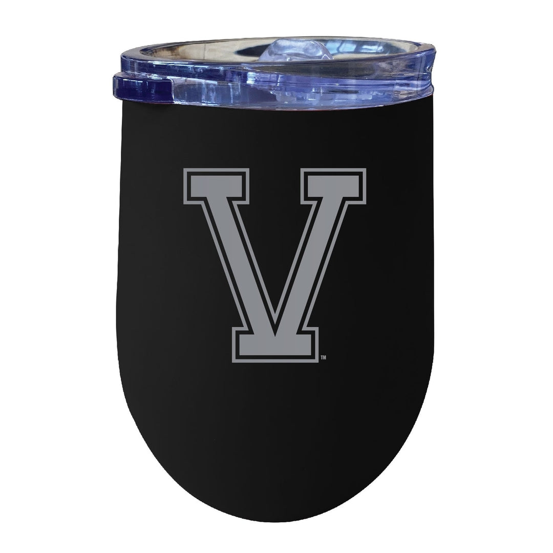 Vermont Catamounts 12 oz Engraved Insulated Wine Stainless Steel Tumbler Officially Licensed Collegiate Product Image 1