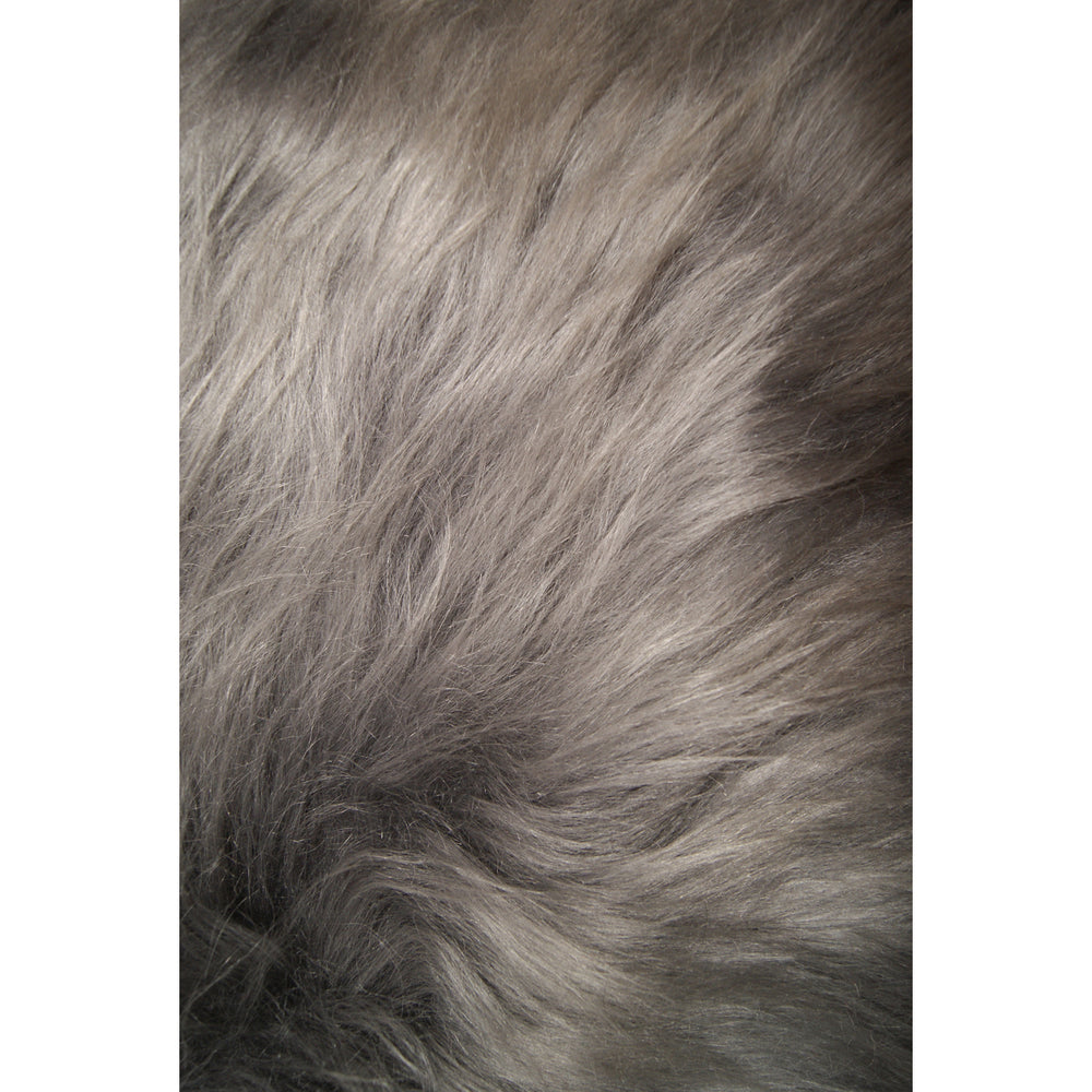 Natural  Icelandic Sheepskin Chair Pad  1-Piece  15"x15"  18 Image 2