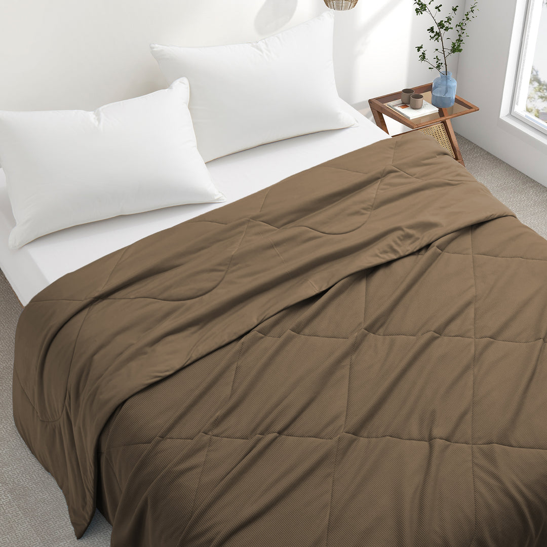 Silky Cooling Blanket - Reversible Oversize Summer Blanket 60 x 80" Image 7