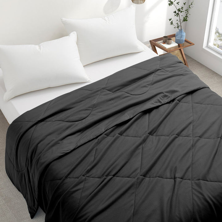 Silky Cooling Blanket - Reversible Oversize Summer Blanket 60 x 80" Image 1
