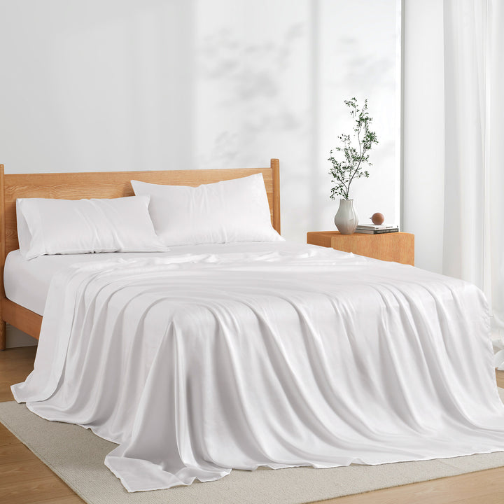 Silky Soft TENCEL Lyocell Cooling Sheet Set- Designed for Hot Sleepers and Night Sweats Image 3