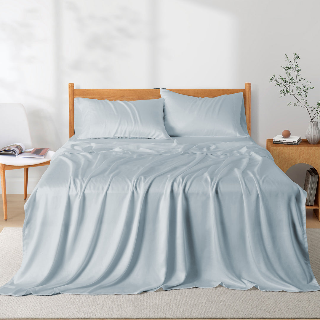 Silky Soft TENCEL Lyocell Cooling Sheet Set- Designed for Hot Sleepers and Night Sweats Image 8