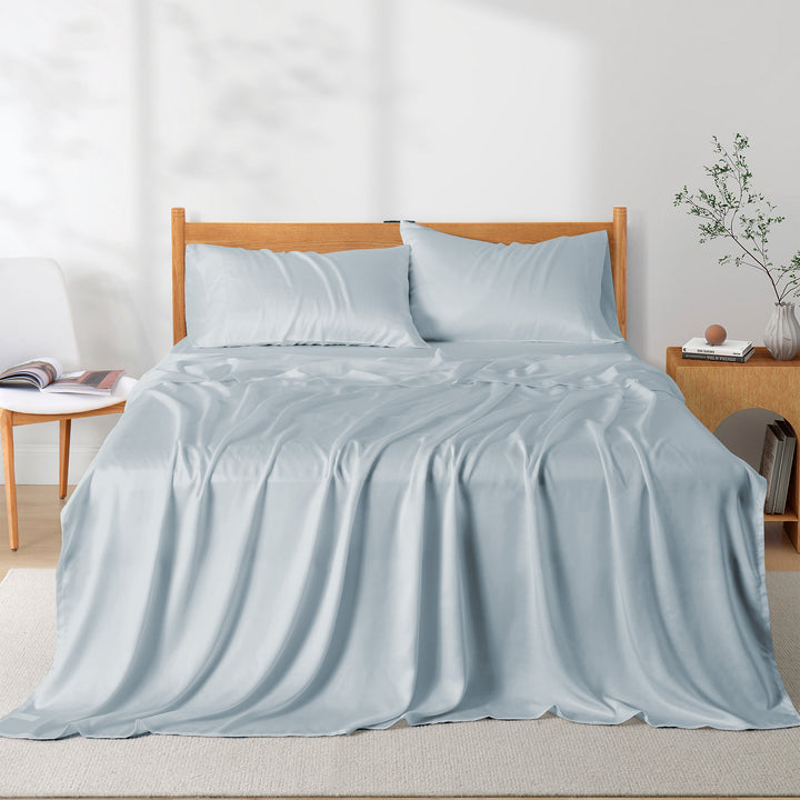 Silky Soft TENCEL Lyocell Cooling Sheet Set- Designed for Hot Sleepers and Night Sweats Image 8