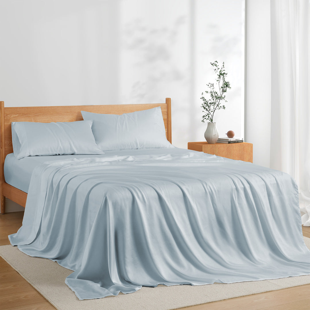 Silky Soft TENCEL Lyocell Cooling Sheet Set- Designed for Hot Sleepers and Night Sweats Image 7