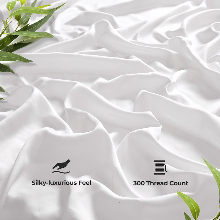 Silky Soft TENCEL Lyocell Cooling Sheet Set- Designed for Hot Sleepers and Night Sweats Image 4