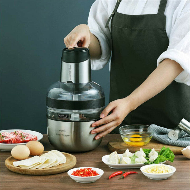 1.8L 400W Stainless Steel Meat Grinder Food Blender Electric Grinder Image 6